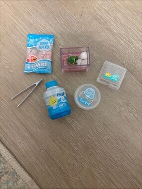 Kids Turtle Toy Set — Blue & Pink Accessories